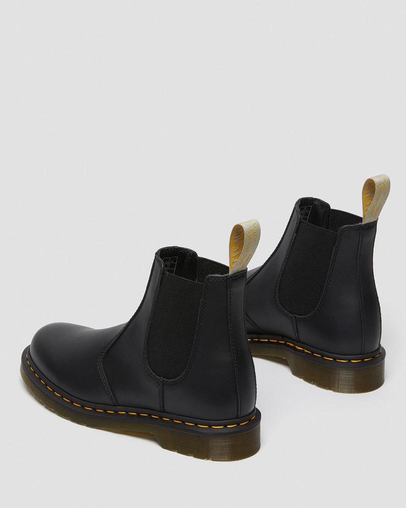 Men's Dr Martens Vegan 2976 Felix Ankle Boots Black | AU 456NWY